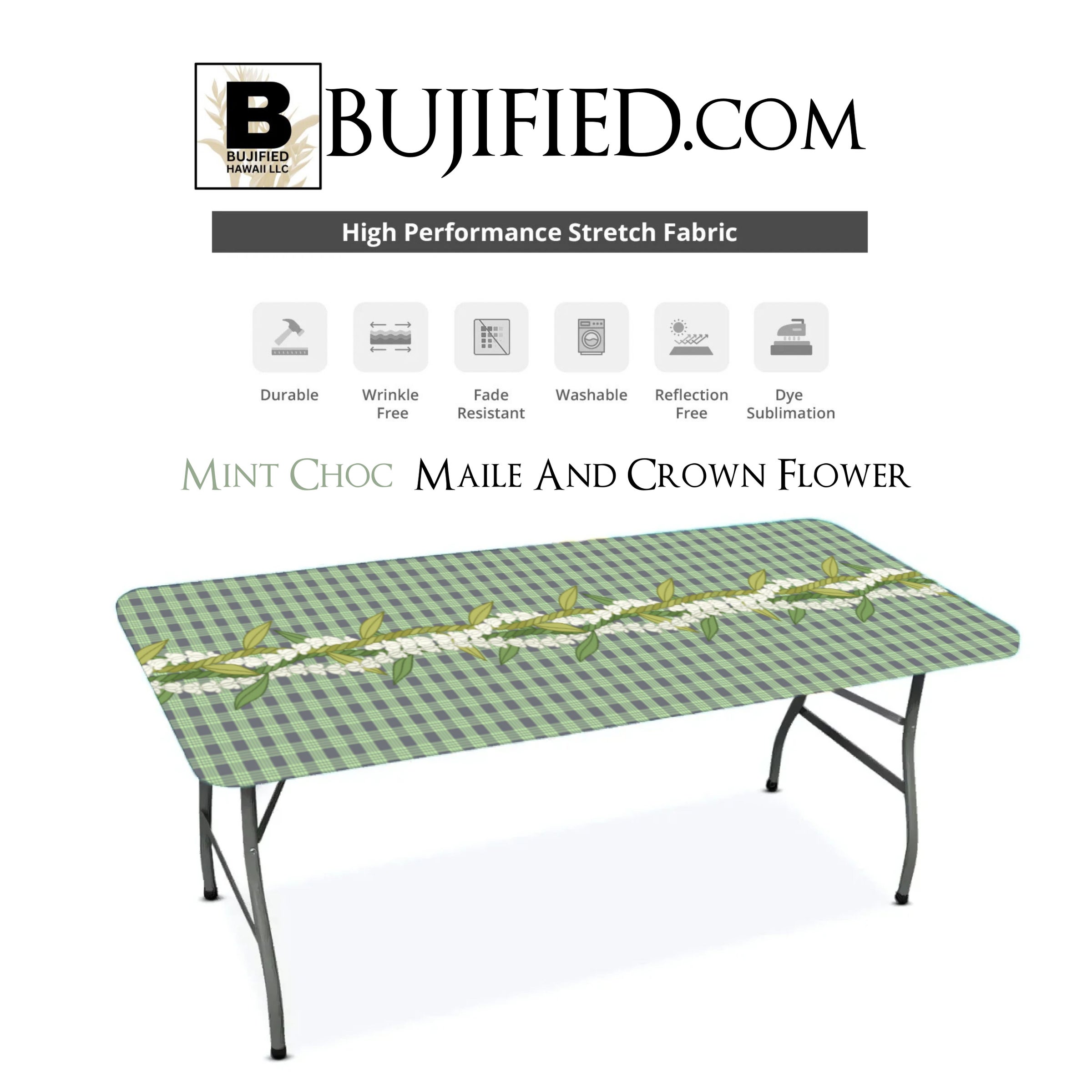 Spring Palaka - Table Covers | BUJIFIED HAWAII LLC